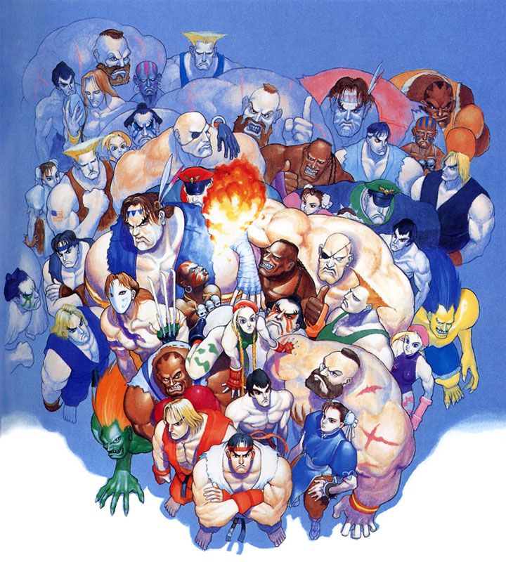 Mugen free for all street fighter