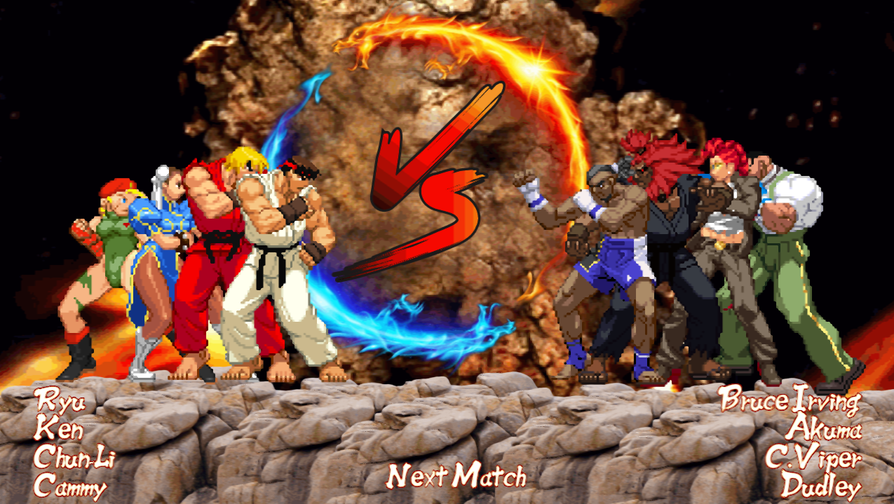 Street Fighter X Tekken Mugen Game With UnoTAG by Mugenation